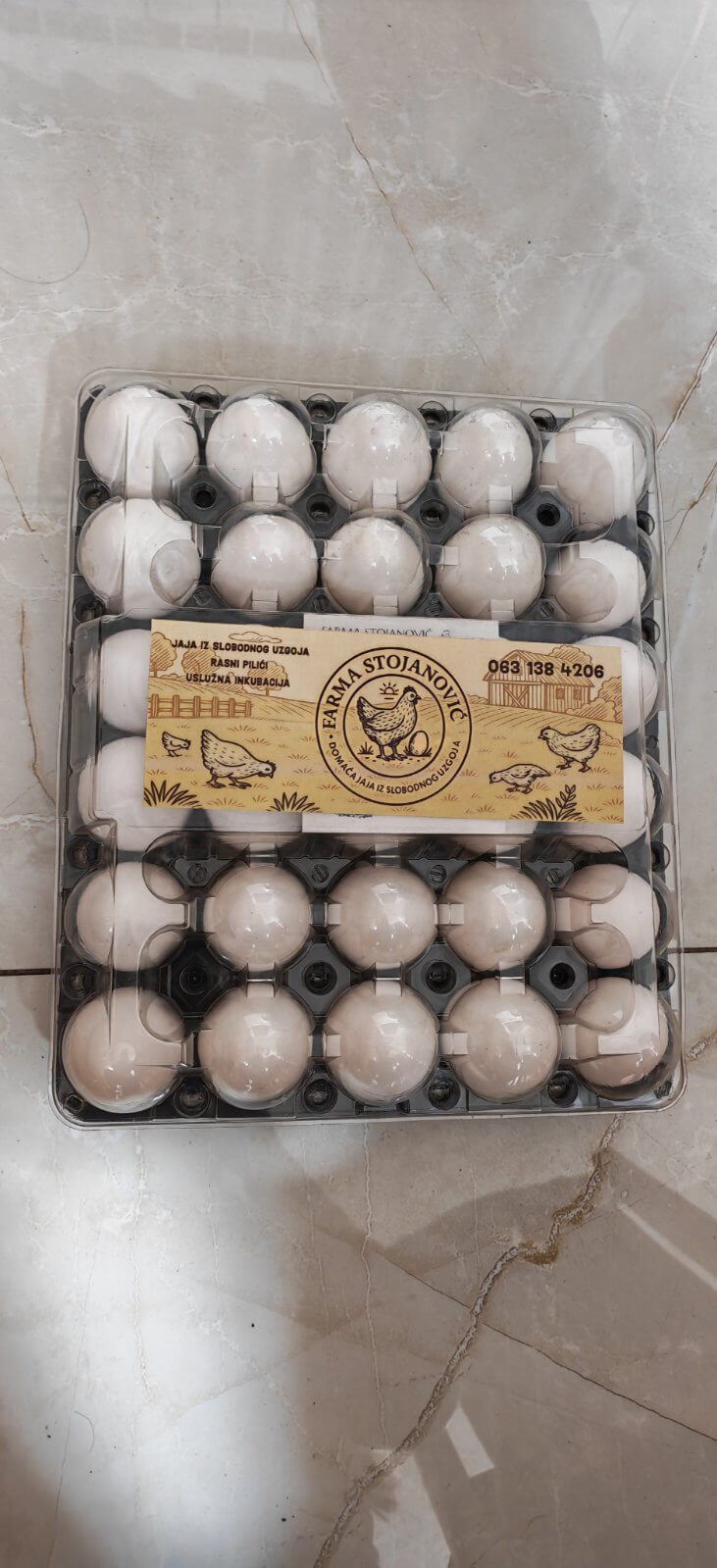 Farma koka nosilja "Stojanović" - domaća jaja od Leghorn koka nosilja