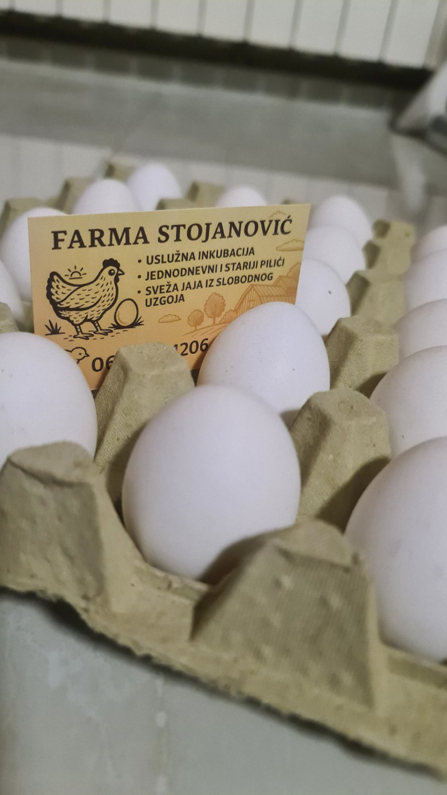 Farma Stojanović - prodaja svežih jaja L klase