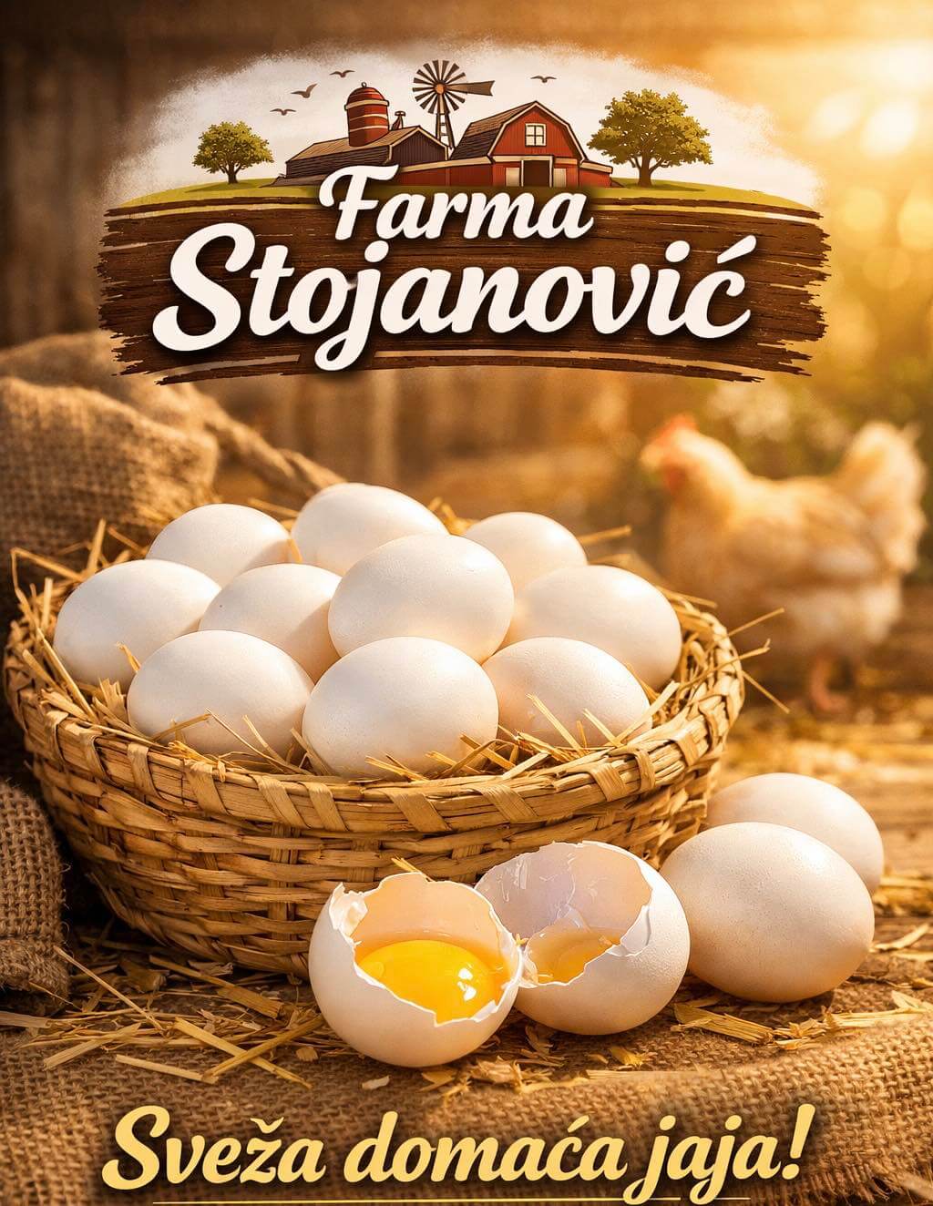Farma koka nosilja "Stojanović" - sveža domaća jaja